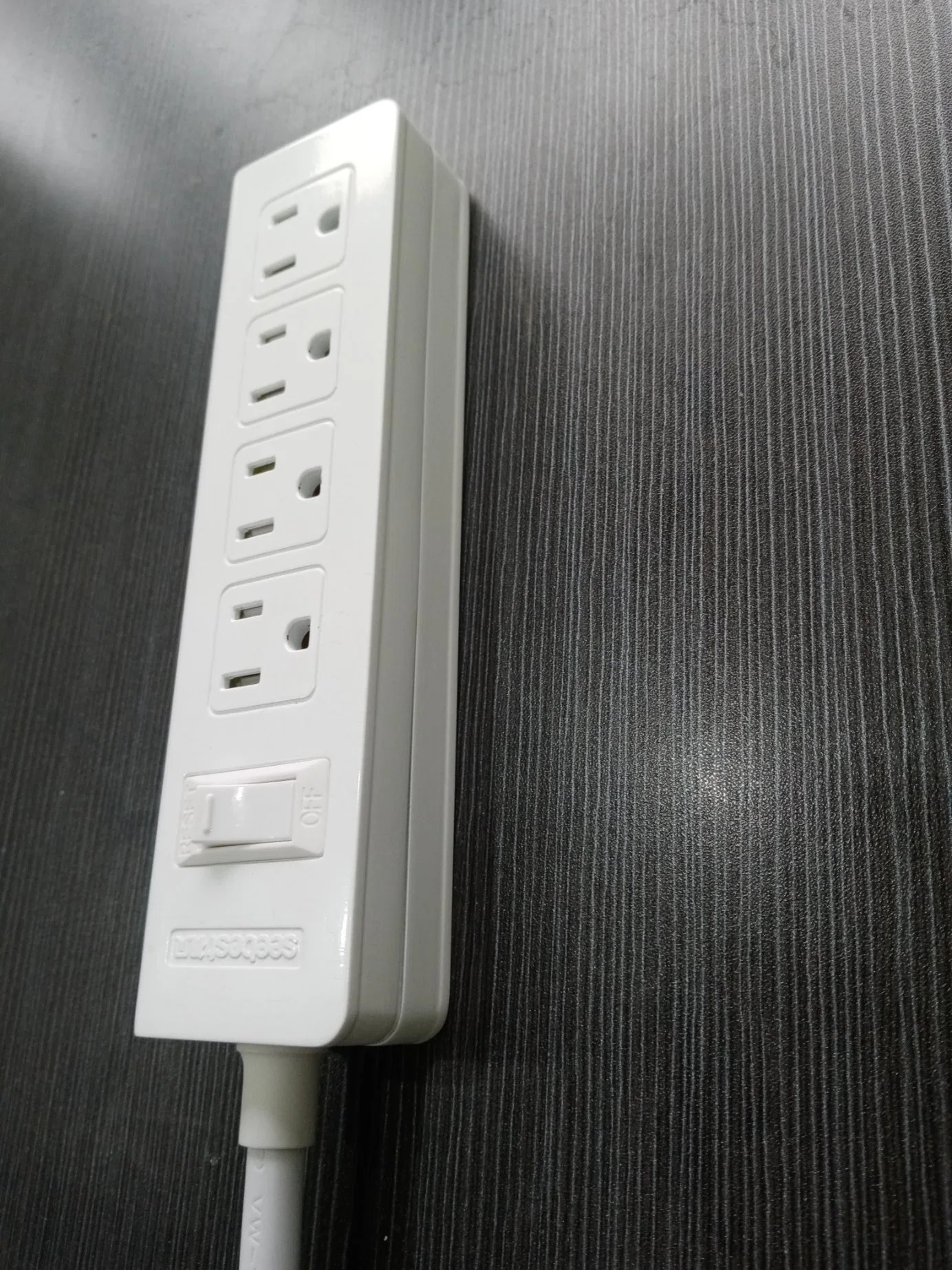 Four Way Outlet Power Strip15A Master Switch Multiple Extension Socket