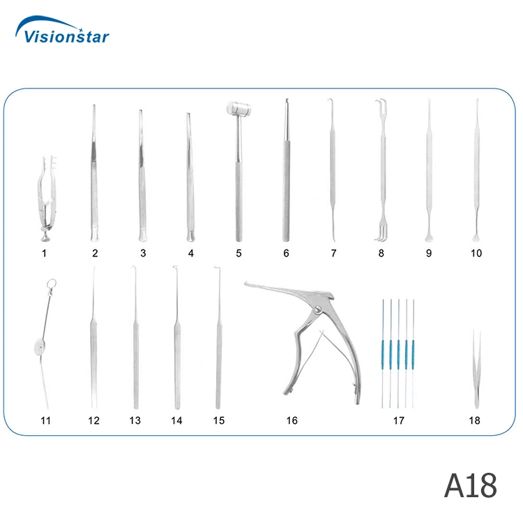 A18 Lacrimal Surgery Ophthalmic Surgical Instruments