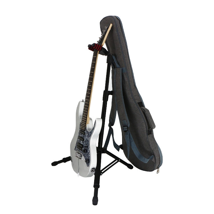 Accessoires de guitare Customs Multi-Fonction Sac de guitare Support de guitare trépied avec crochet de guitare à verrouillage automatique.