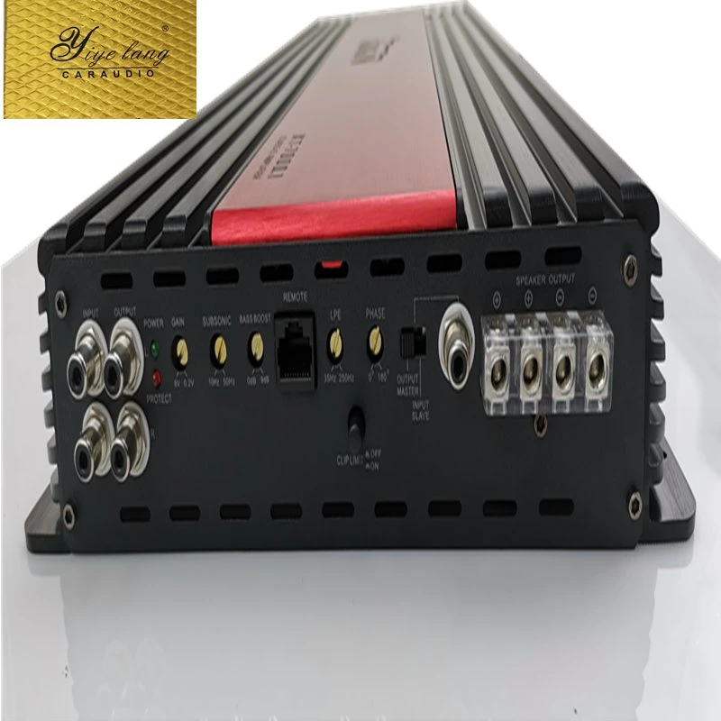 High End Competition Subwoofer Car AMPS High Power Spl Monoblock Class D Korea Car Amplifiers 6500 Watts