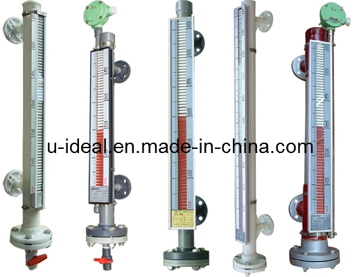 Top Mounted Magnetic Liquid Level Gauge with Resistive Level Gauges