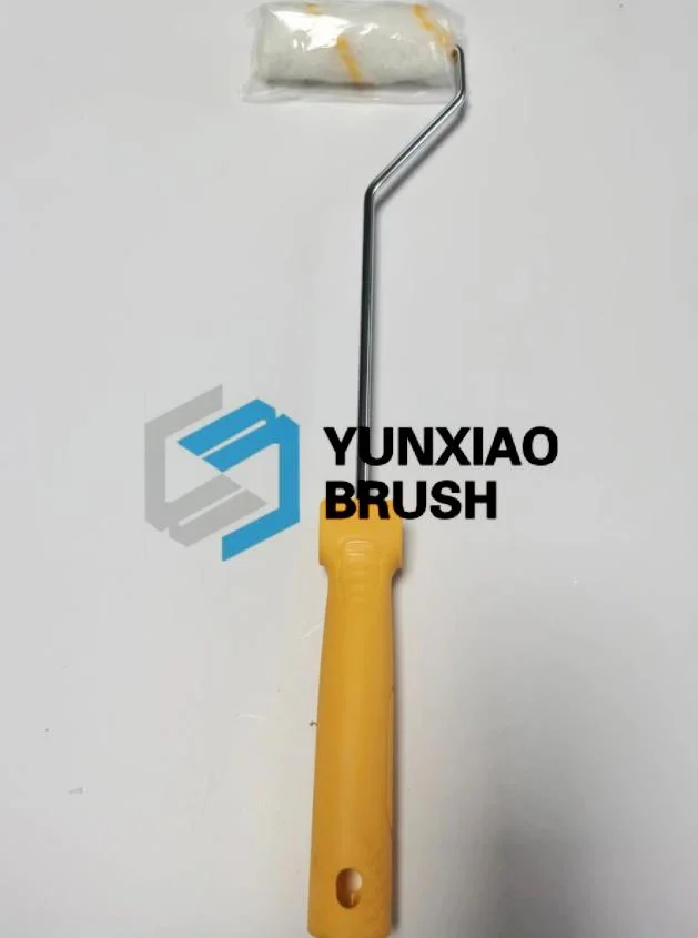 4"Mini Paint Roller Cover Painting Brush and Roller Decorative Paint Roller Brush with Good Quality