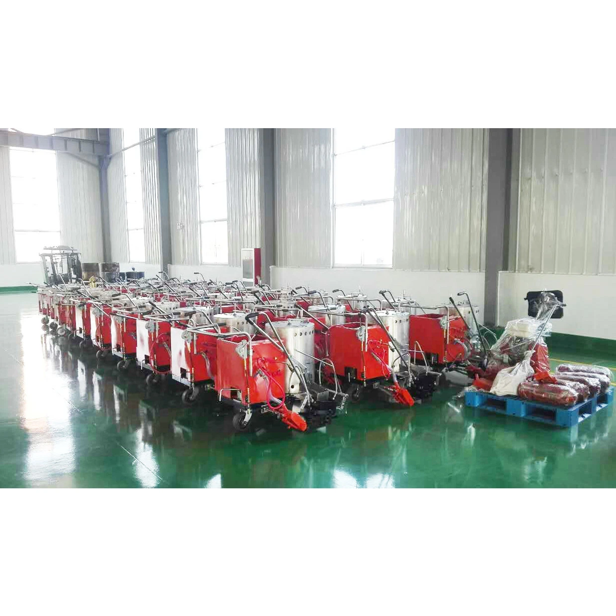 Good Price Manual Type Thermoplastic Road Marking Machine for Traffic Signs Construction