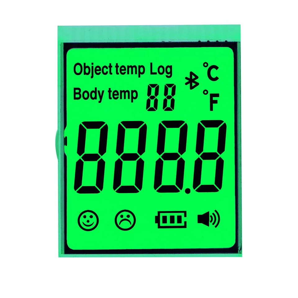 OEM/ODM Cog+FPC/Custom 128*64 Dots 7 Segment Tn Stn Htn Va FSTN/Positive/Transflective Mono Graphic LCD Screen with St75256 IC Driver