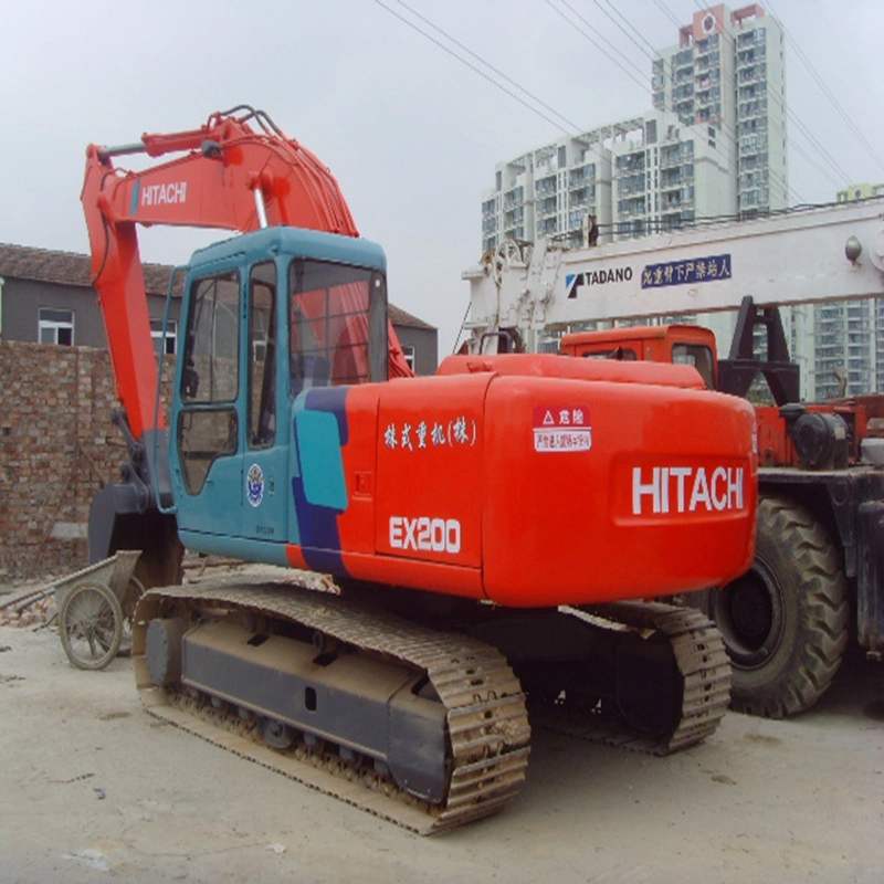 Orugas Hidráulico Japón utilizan medianas maquinaria de construcción de la excavadora Hitachi