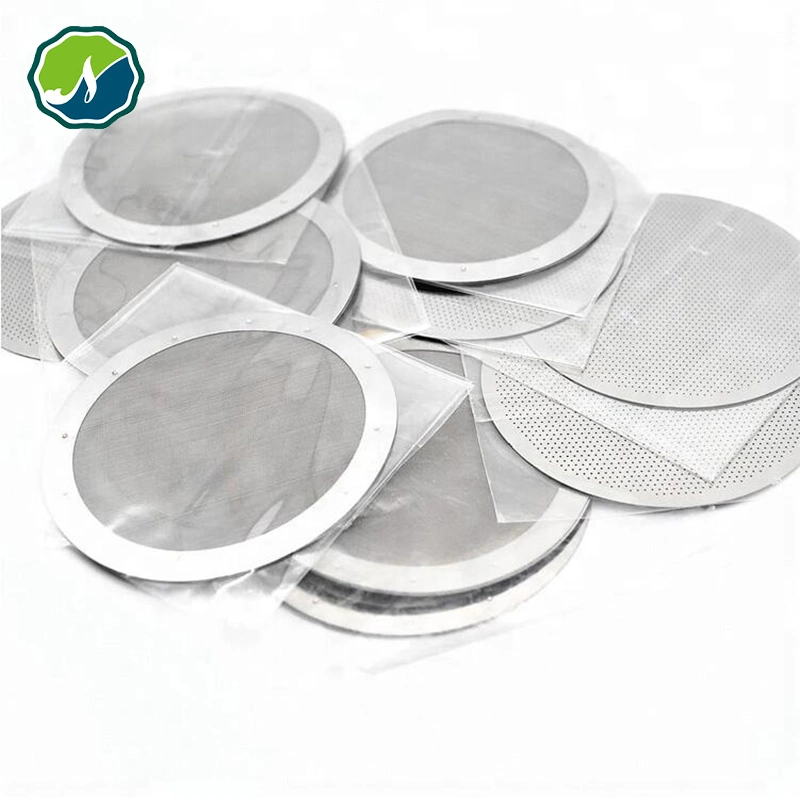 Single Layer Multi-Layer Micro Metal Mesh Filter Screen Washable Reusable Filter Disc