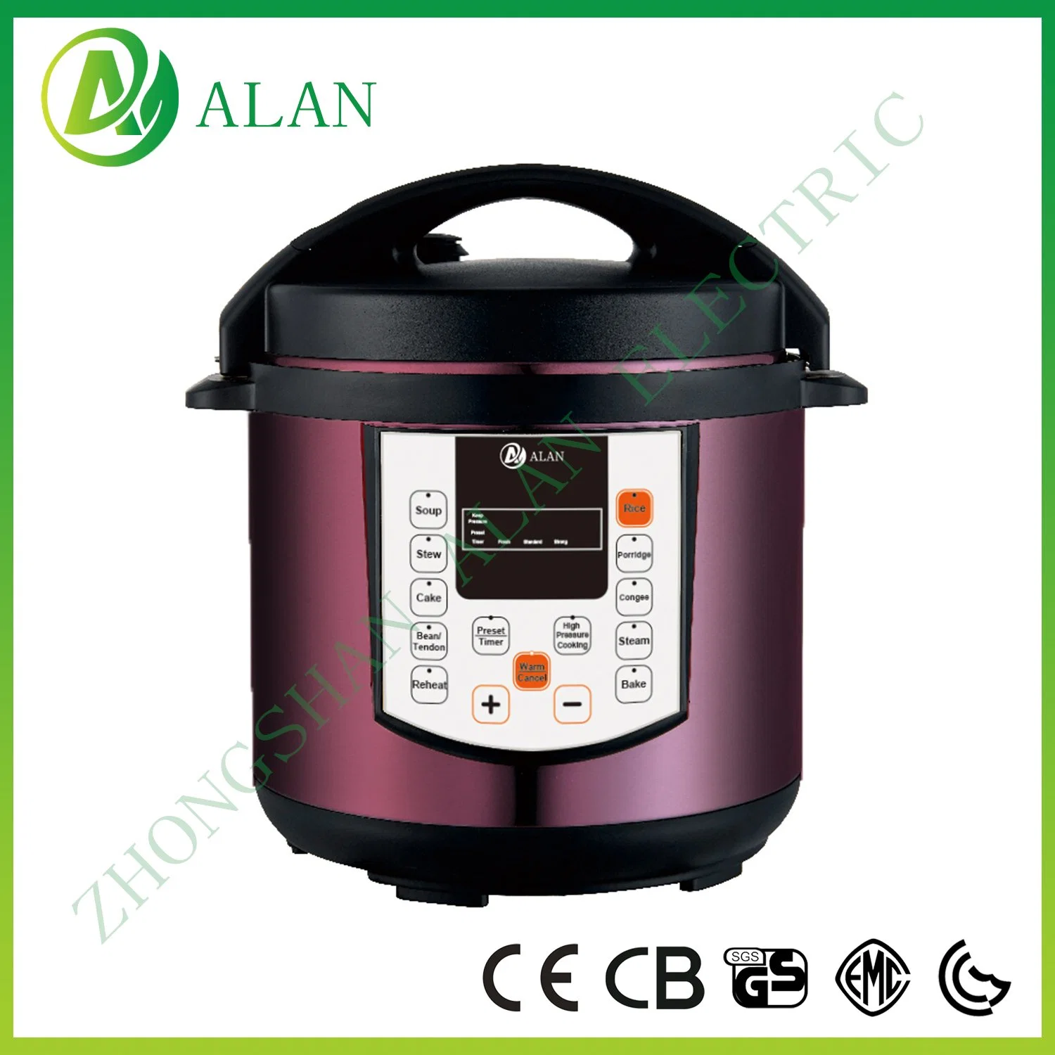 Factory Manufacture Various Electric Pressure Cooker Aluminium Heating Plate Rice Cooker