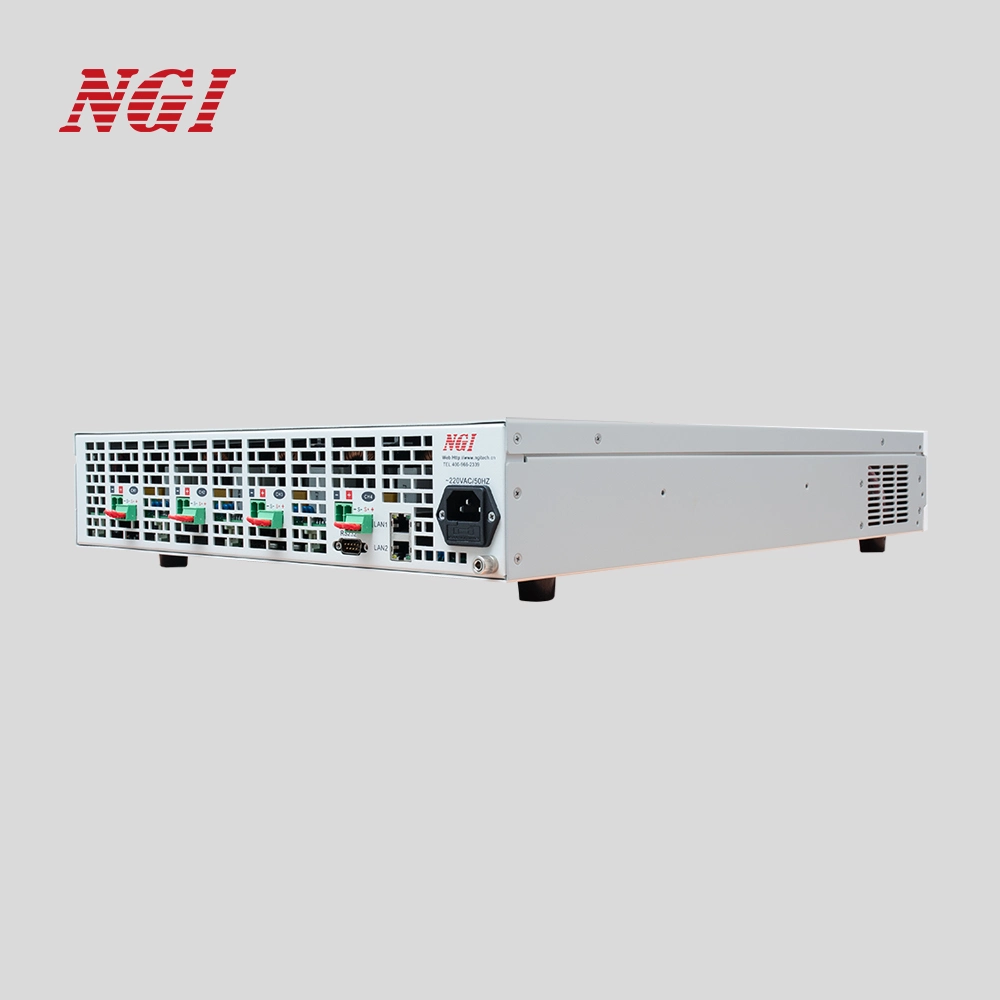 N39400 Fuente de alimentación de CC de salida múltiple programable con LAN doble Puertos