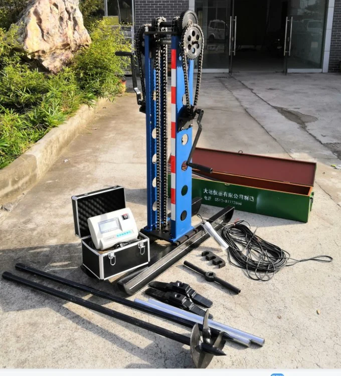 C075 CPT Hand Operated Soil Test Static Cone Penetrometers