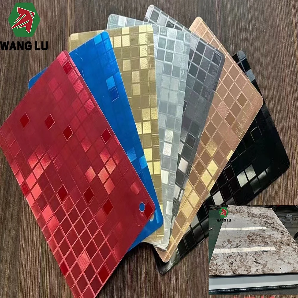 3D Mosaic Hot Sell WPC Foam Board Bamboo Charcoal Wood Veneer