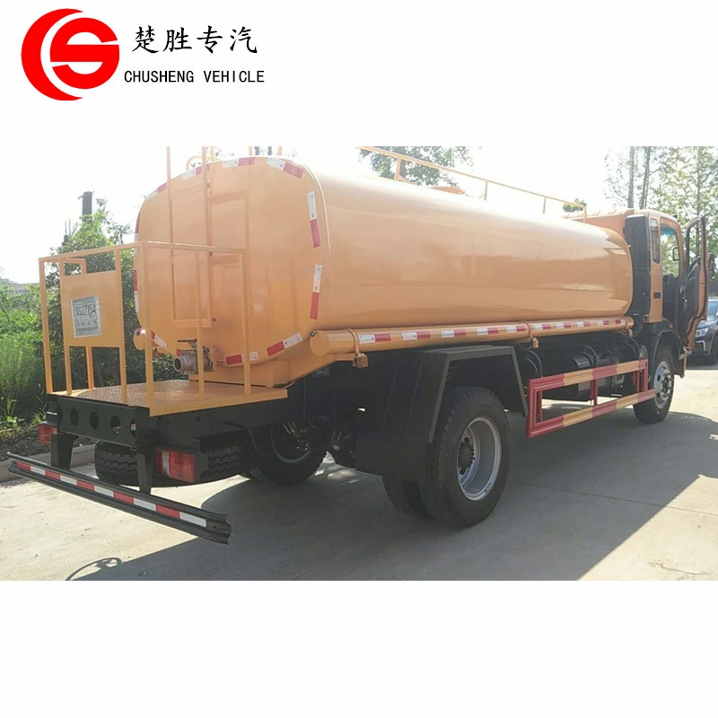 HOWO 4X2 Rdh 10cbm 10000L Water Transport Tanker Water Sprinkler Truck for Tanzania