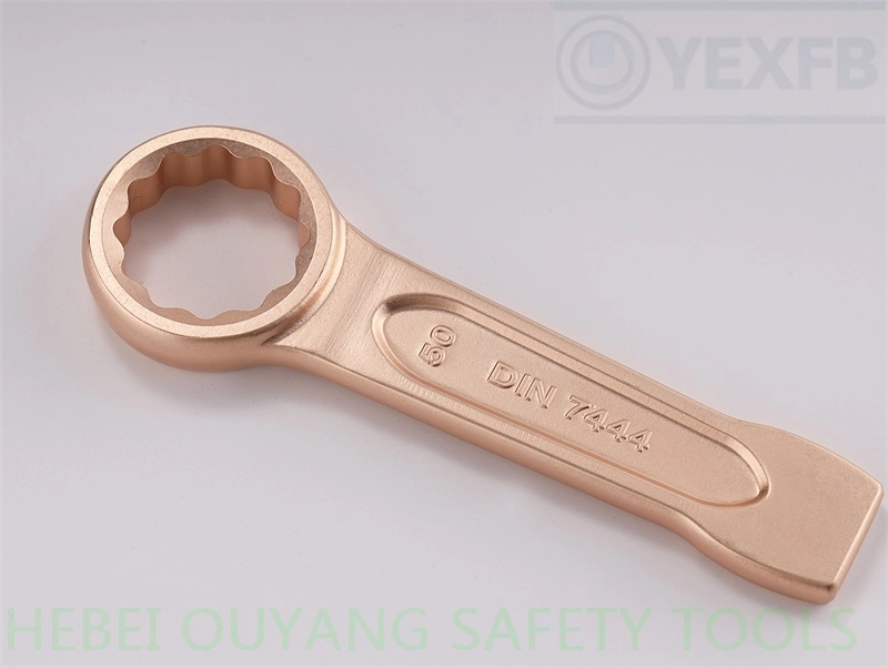 Oil Gas Safety Hand Tools Non-Sparking Striking/Slogging/Hammer Box/Ring Wrench/Spanner, Atex