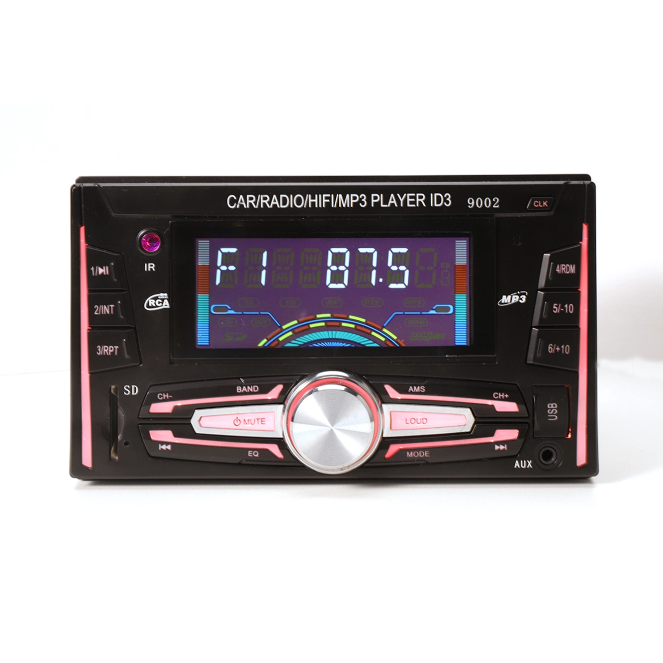 FM Transmitter Audio Car Accessories Car Stereo Fixed Panel Double DIN Car MP3 Player