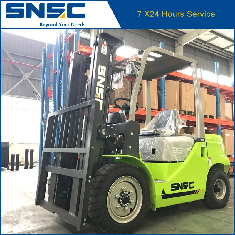 China Isuzu Engine Diesel Fork Lift 3.5 Tons