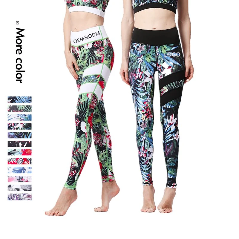 Xsunwing Best Selling Printed Clothes Sports Joggers Training Gym Wear for Women Leggings Custom Pants Slim Fit Athletic Apparel