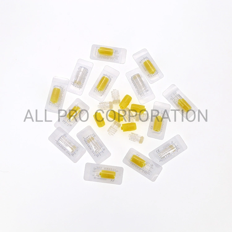 Disposable Injection Luer Lock Transparent Heparin Cap