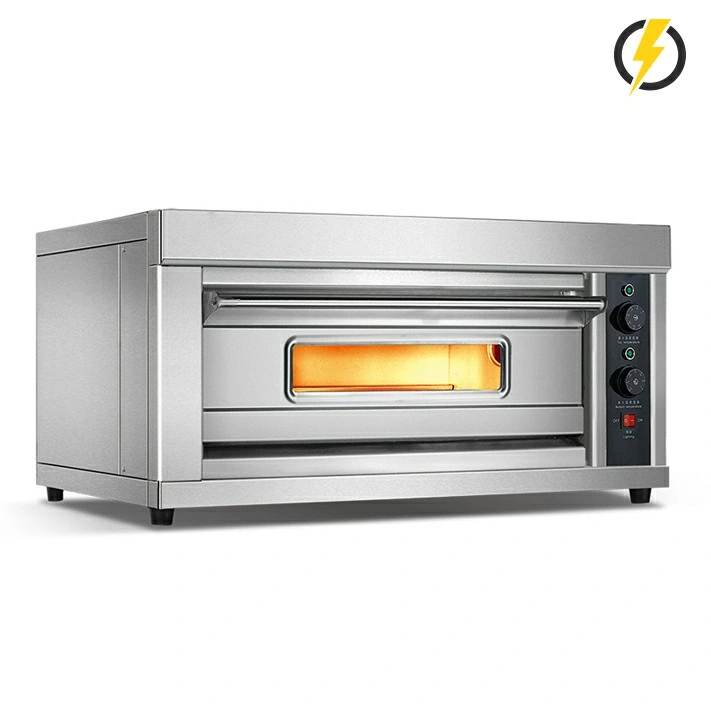 Stainless Steel Bakery Pizza Oven Commercial Baking Equipment Deck Oven