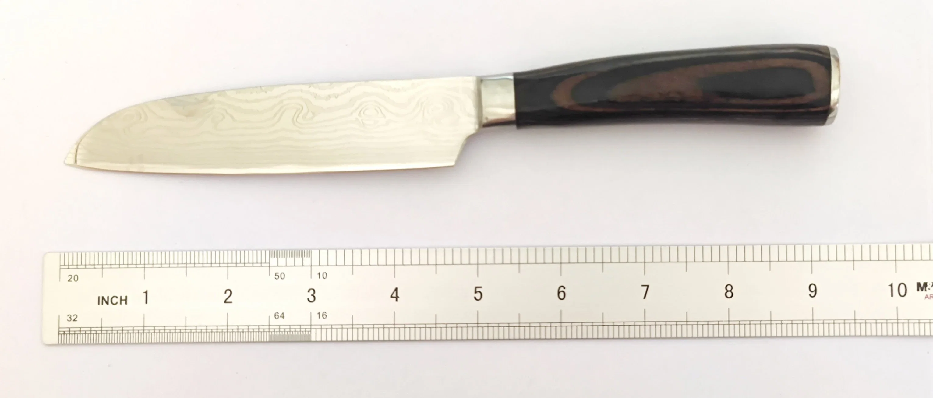 Precio de fábrica de grado profesional de alta cocina cuchillo Santoku Mayorista/Proveedor de Damasco.