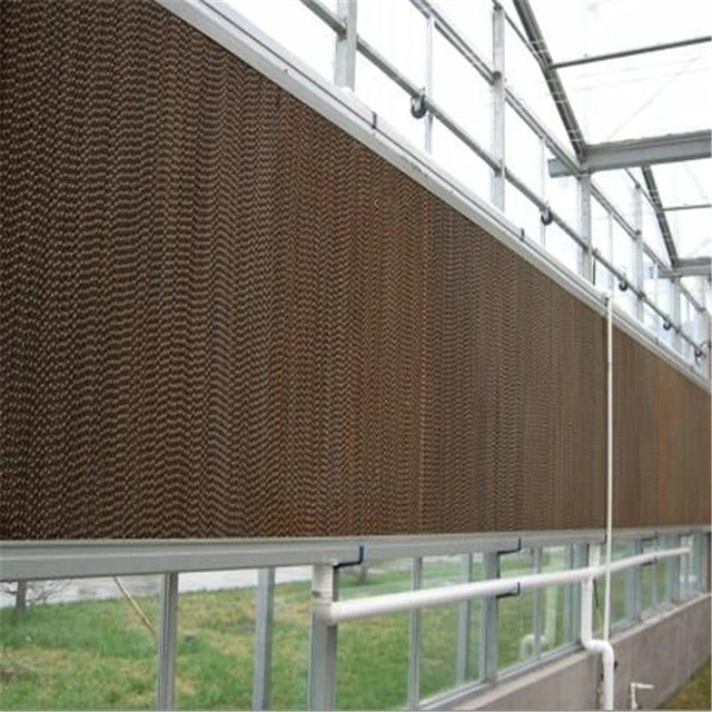 Low Price Brown Water Cooling Pad for Greenhouse and Poultry Farm