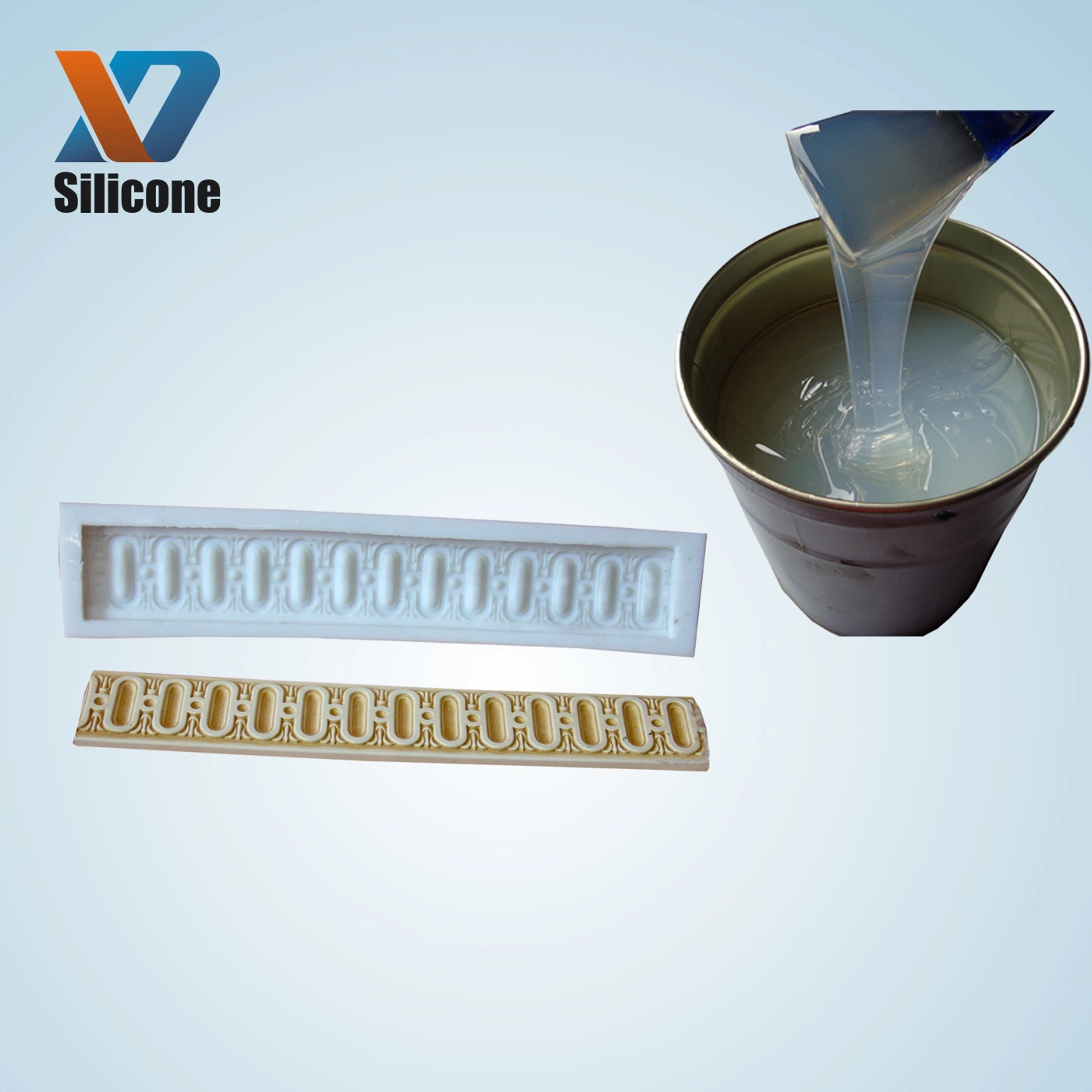 Liquid Molding Making Silicone Rubber for Cement