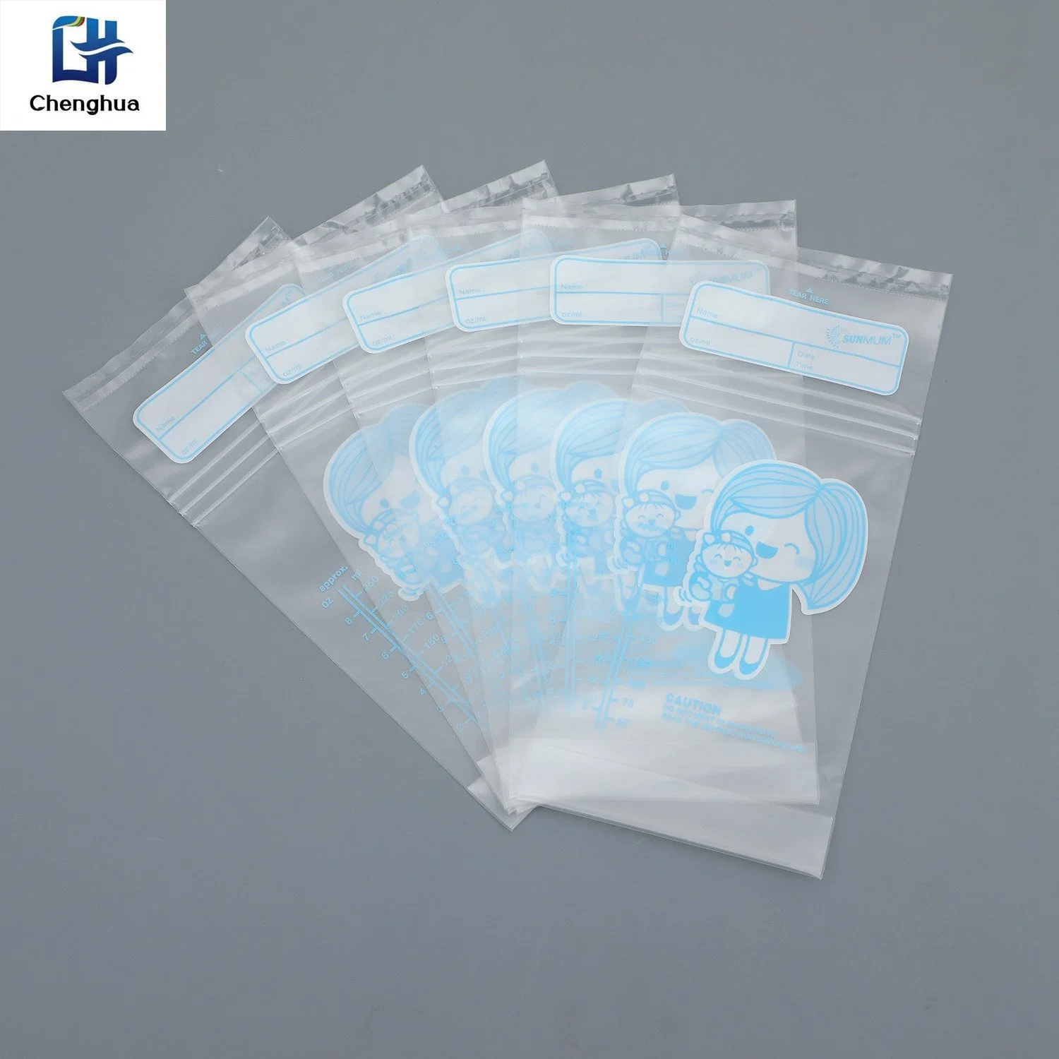 Plastic Travel Portable Self Seal Zip Lock Storage Bag for Pills Drugs