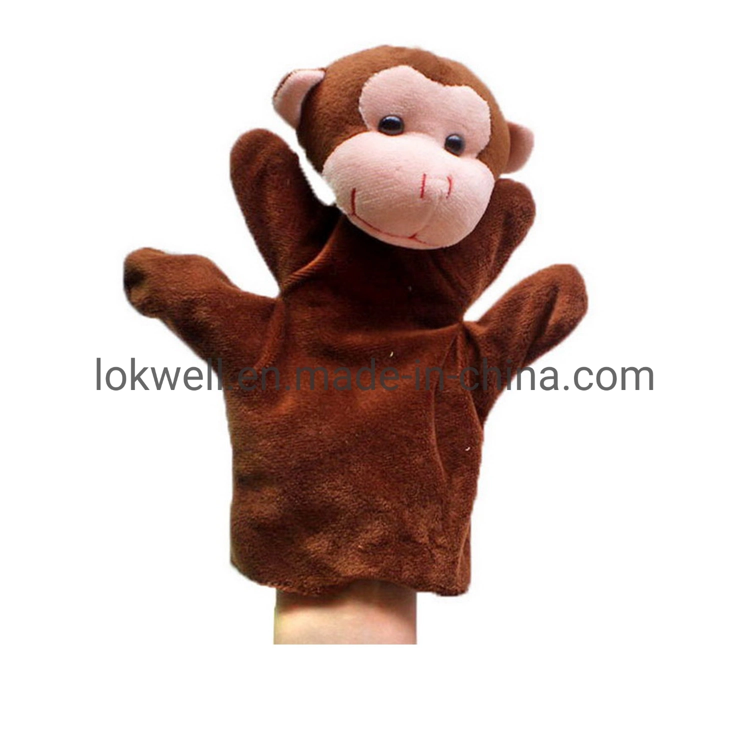 Manufacturer Customized Plush Soothing Crocodile Hand Puppet