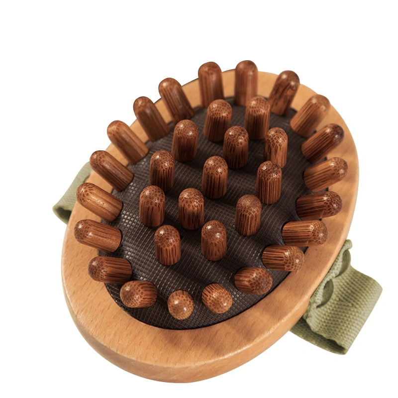 Wood Comb Professionelle Gesunde Paddel Kissen Haarausfall Massage-Bürste