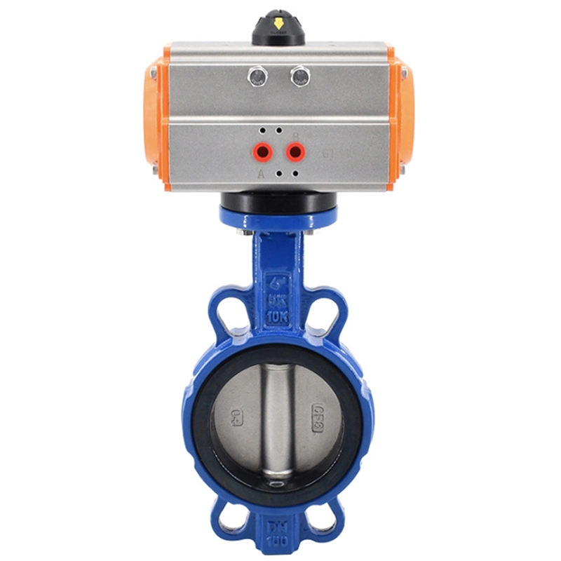 CF8 CF8m Disc Wafer Butterfly Valve One Piece Body with Pin Wras Approved for Drinking Water