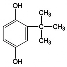 Antioxidant TBHQ for unstable organic liquids