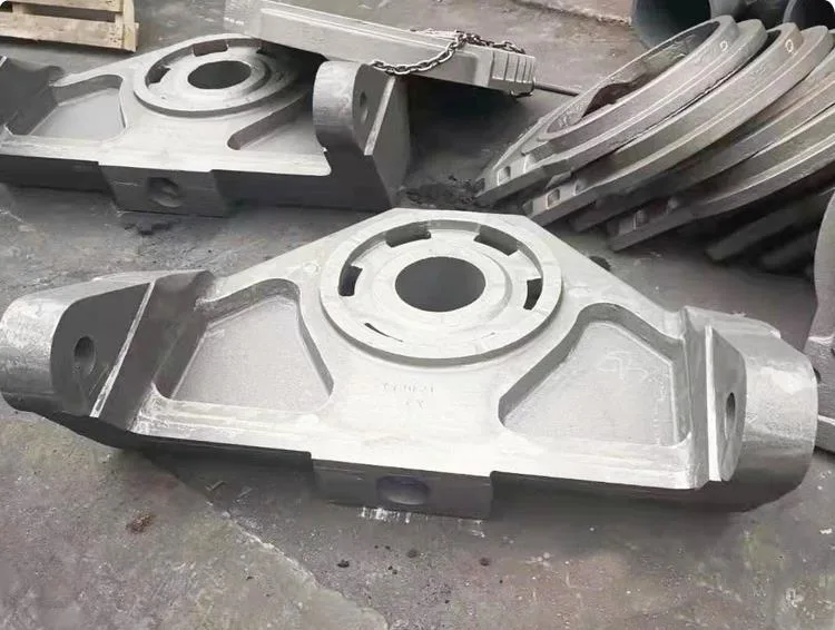 Factory Sand Casting Cast Iron Weight Plates Earth Moving Equipment and Parts