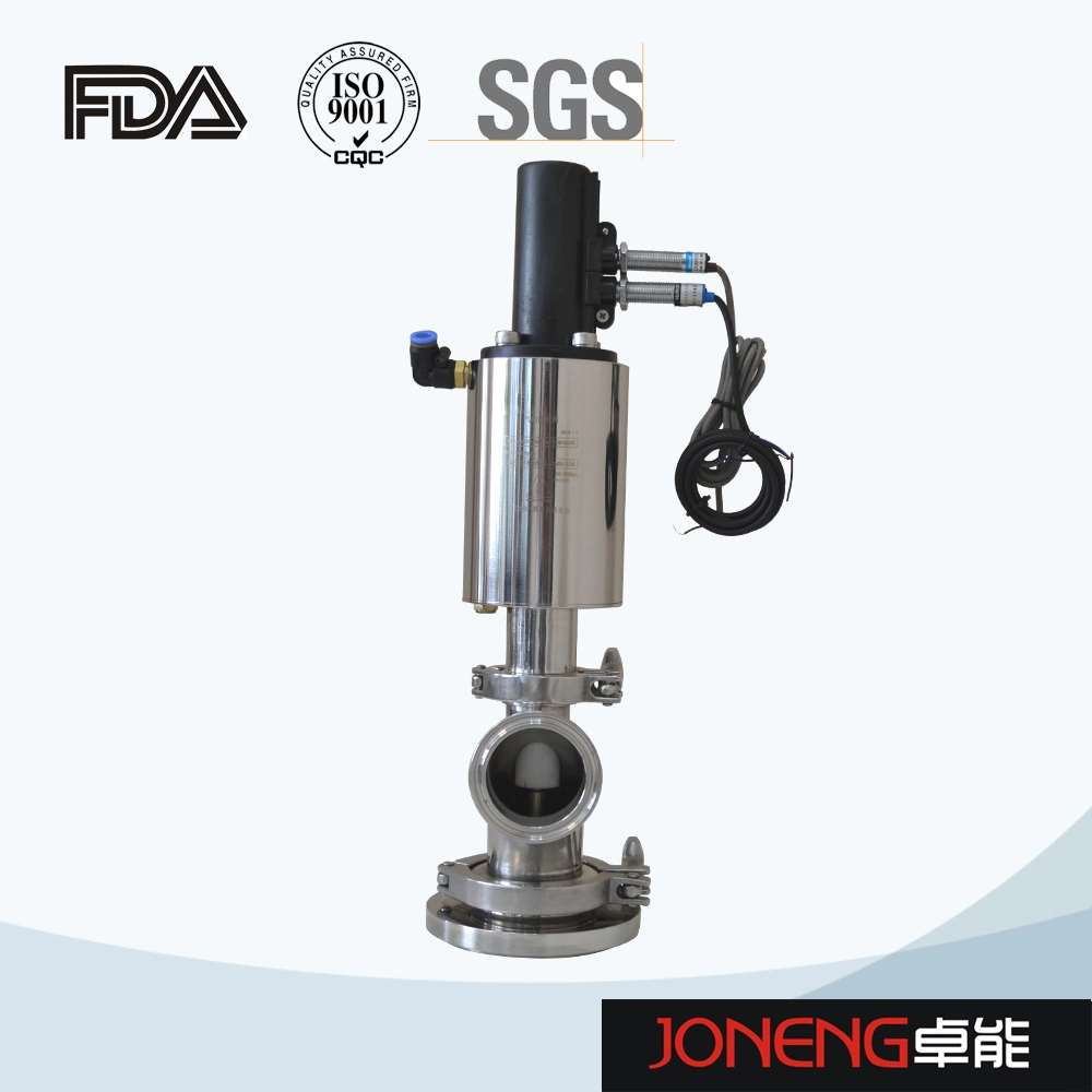 Stainless Steel Food Equipment Pneumatic Tank Bottom Valve (JN-DV2002)