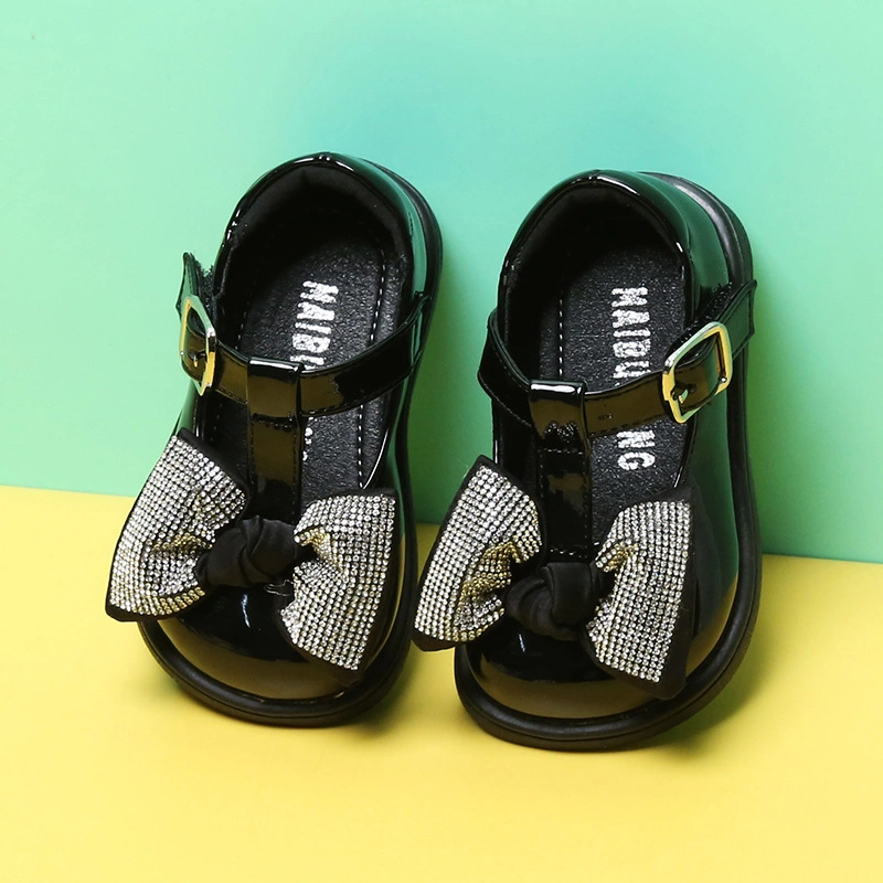 Chaussures pour tout-petits Chaussures en cuir pour femmes et femmes pour bébés et princess