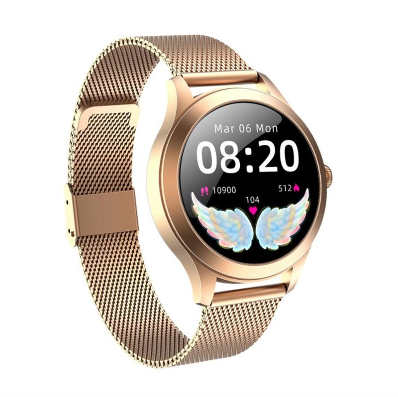 Factory Directly Supplies Female Smartwatch Stainless Steel Waterproof Watches