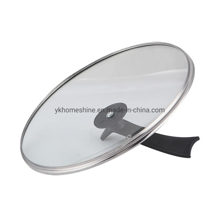 Air Hole 4mm Tempered Glass Lid Glass Cover for Cookware