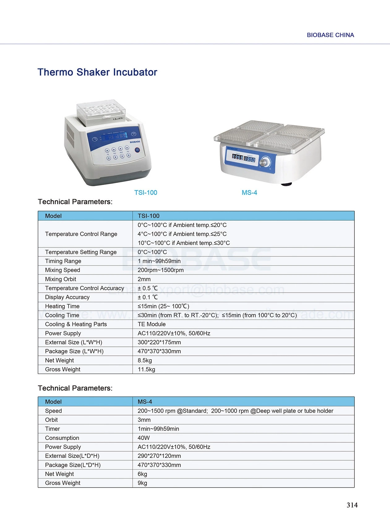 Biobase China Si-100 Thermo Shaker Inkubator für Labor