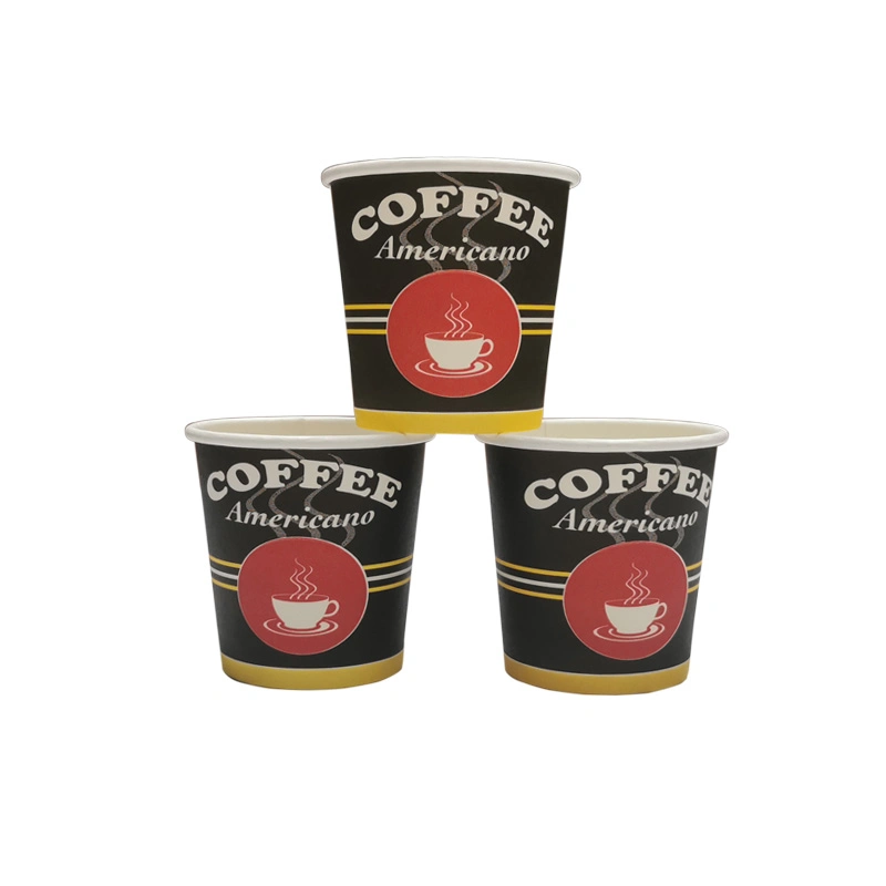 China Supplier Disposable Paper Coffee Cups 2.5oz-16oz Custom Printed