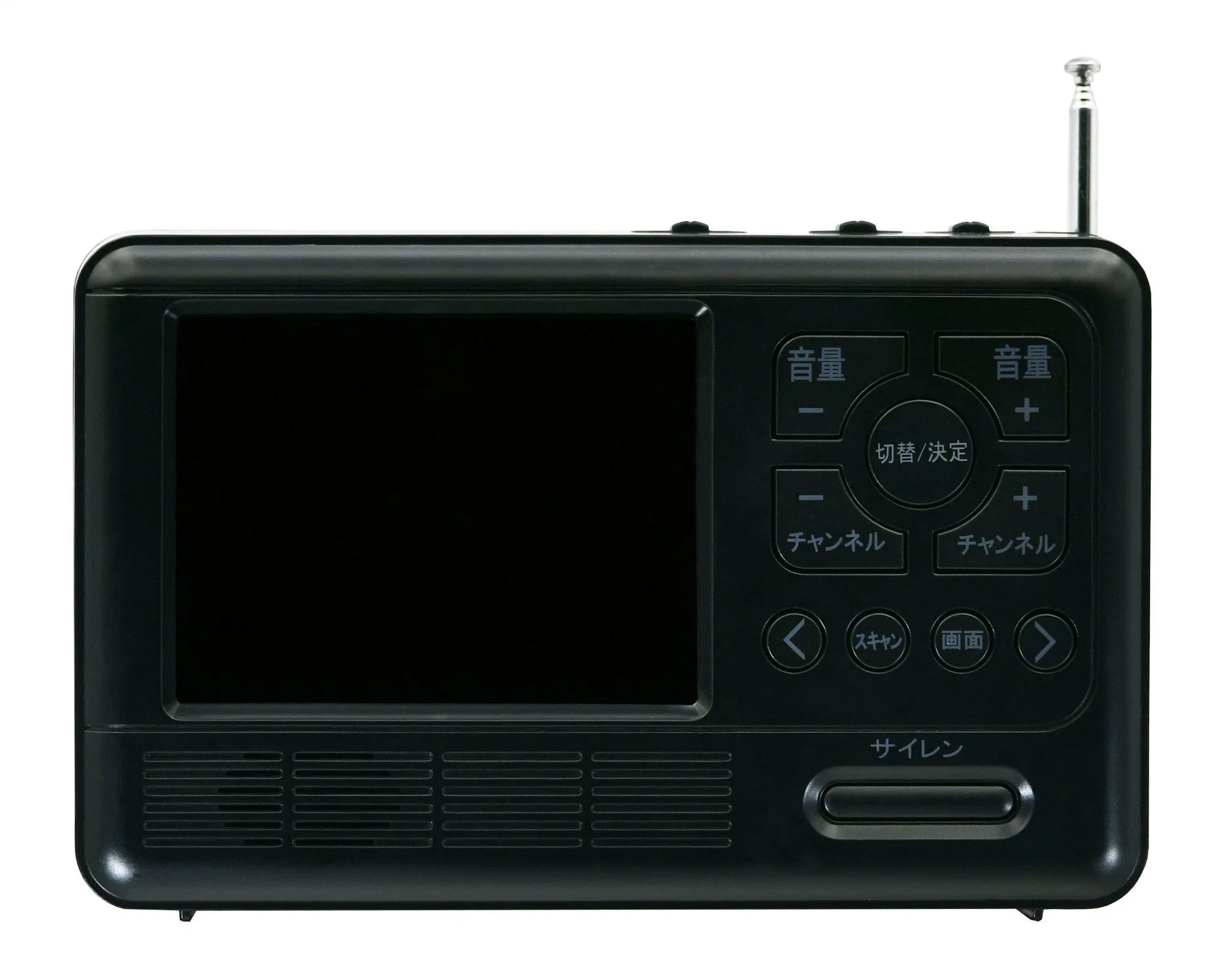 شاشة عرض LCD مقاس 3.5 بوصة FM/AM/SW 3 Band Radio ISDB-T TV