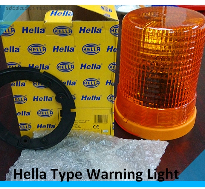 Amber Halogen 38113 12/24 V Rotating Beacon Safety Warning Light with Hella