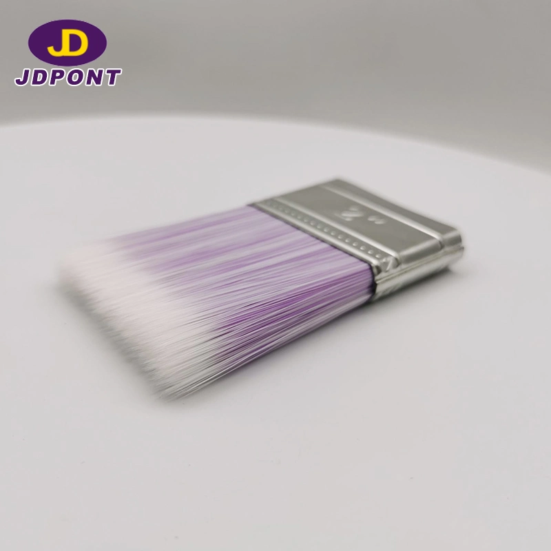 White Purple Cross-Section Brush Filament for Paint Brush Filament Jdfmc220#