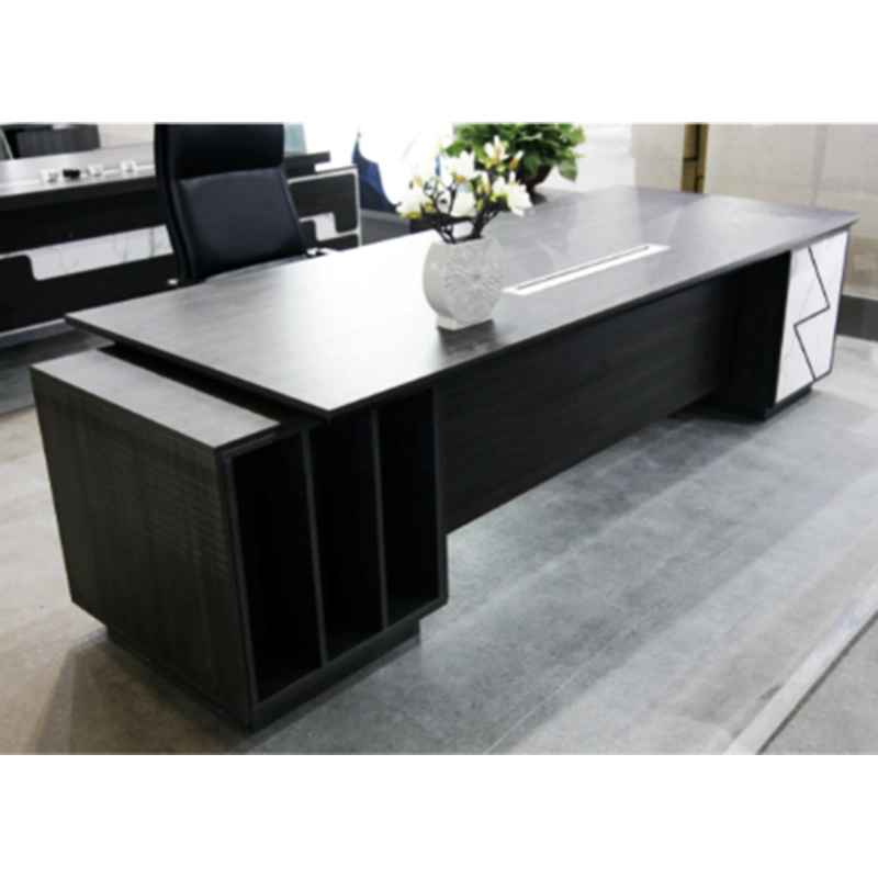 Shaneok Hot Sale Wooden Executive Table Office Furniture