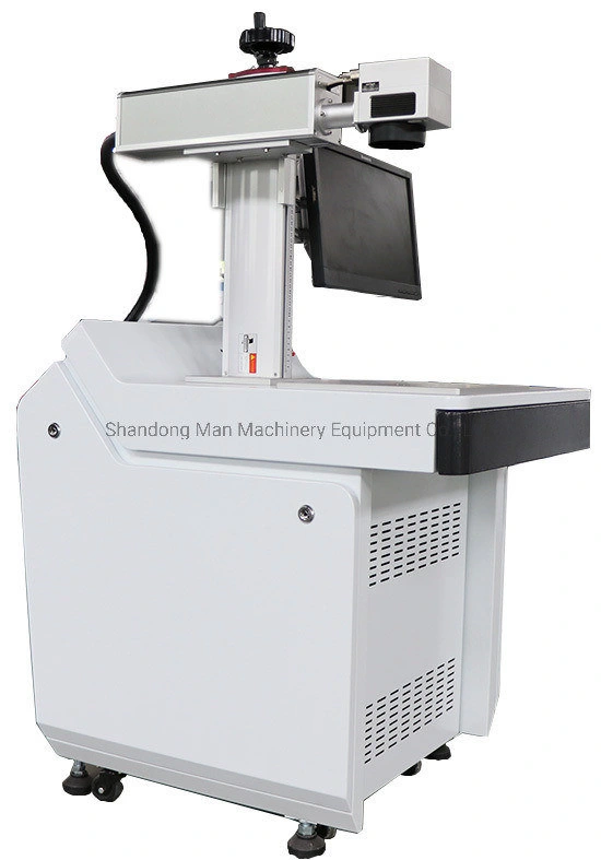 50W Laser Marking Machine for Bar Code, Chassis, Plastic Buttons