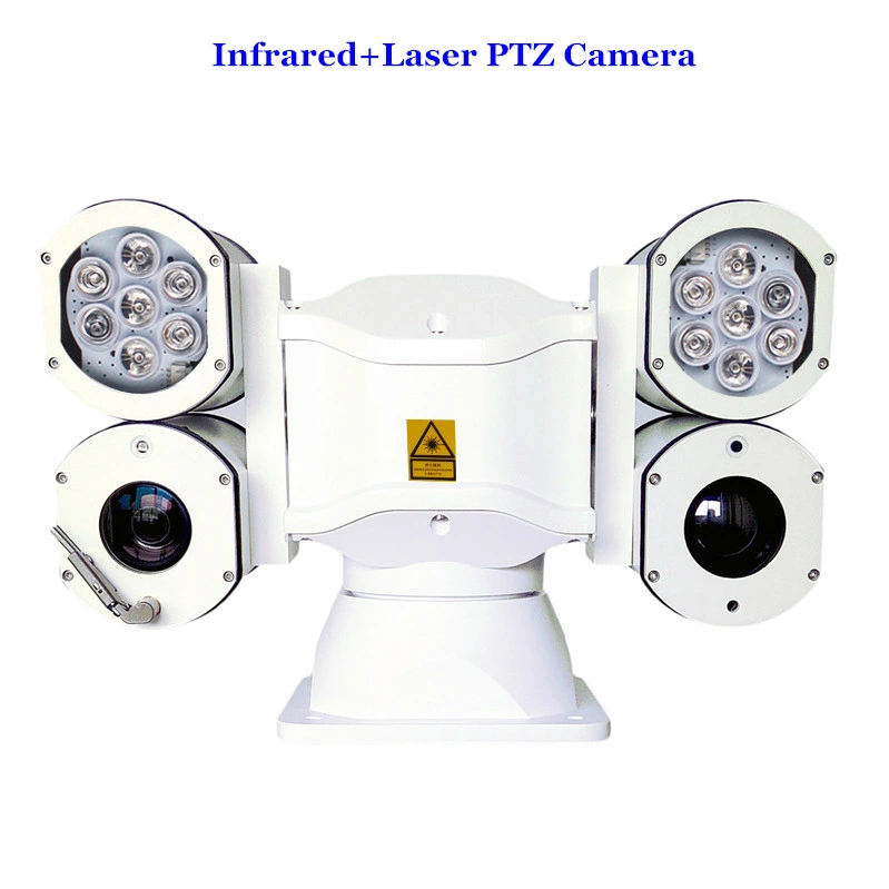 Multi-Function Double Xenon and Thermal Imaging Police Car PTZ Camera