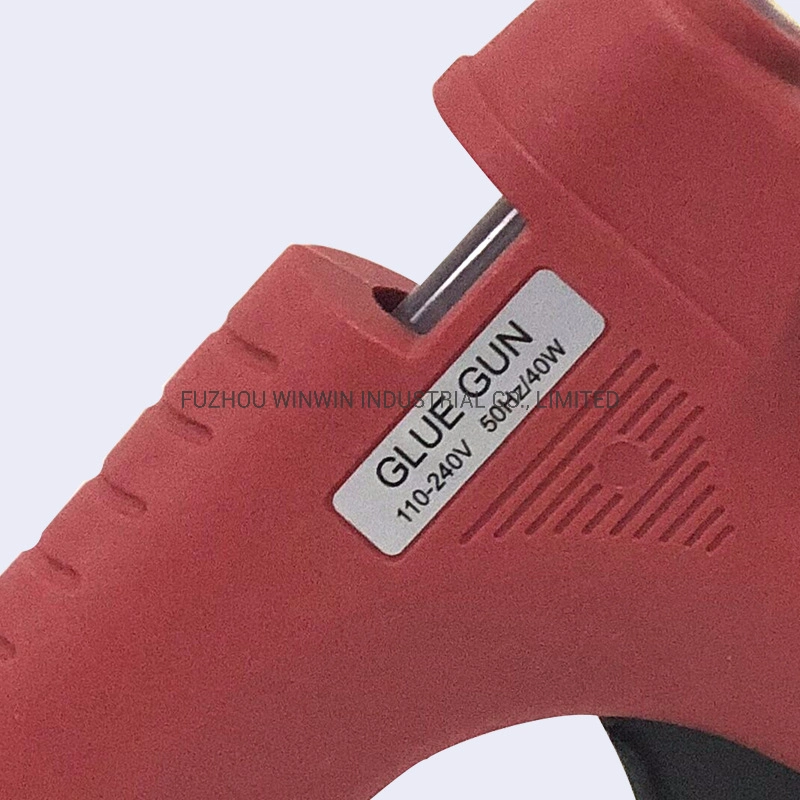 Aluminum Alloy Gun Nozzle Hot Melt Glue Gun (WW-HH012)