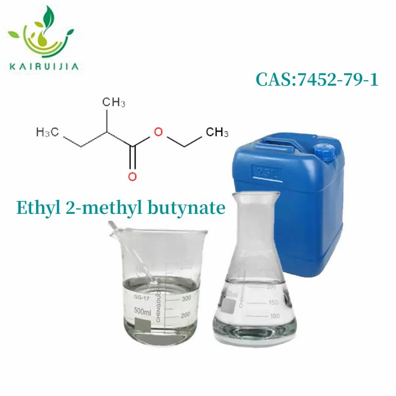 High Concentrate Food Flavor High quality/High cost performance  Ethyl 2-Methyl Butyrate CAS 7452-79-1 Sell Like Hot Cakes