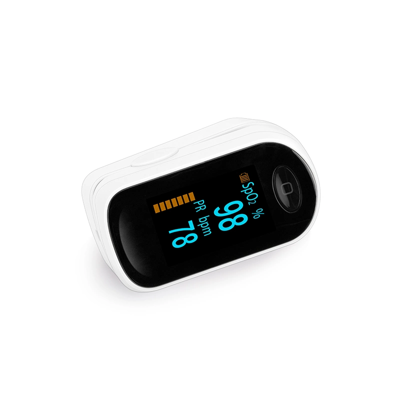 Four Direction Display Digital Handheld SpO2 Fingertip Pulse Oximeter Blood Oxygen Saturation Monitor