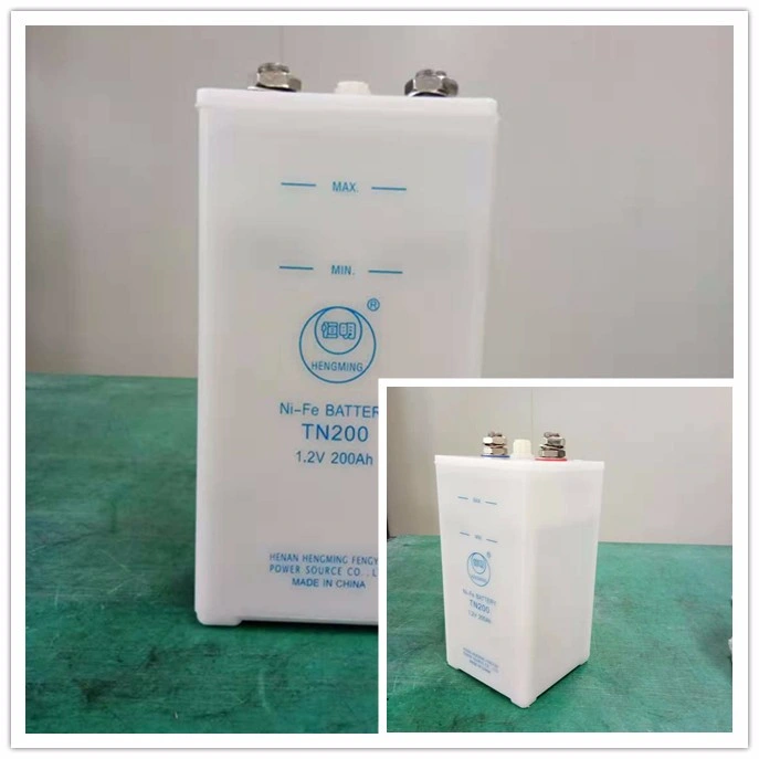 Nickel Iron Rechargeable Battery Nife Solar Battery 200ah for Solar System Selling