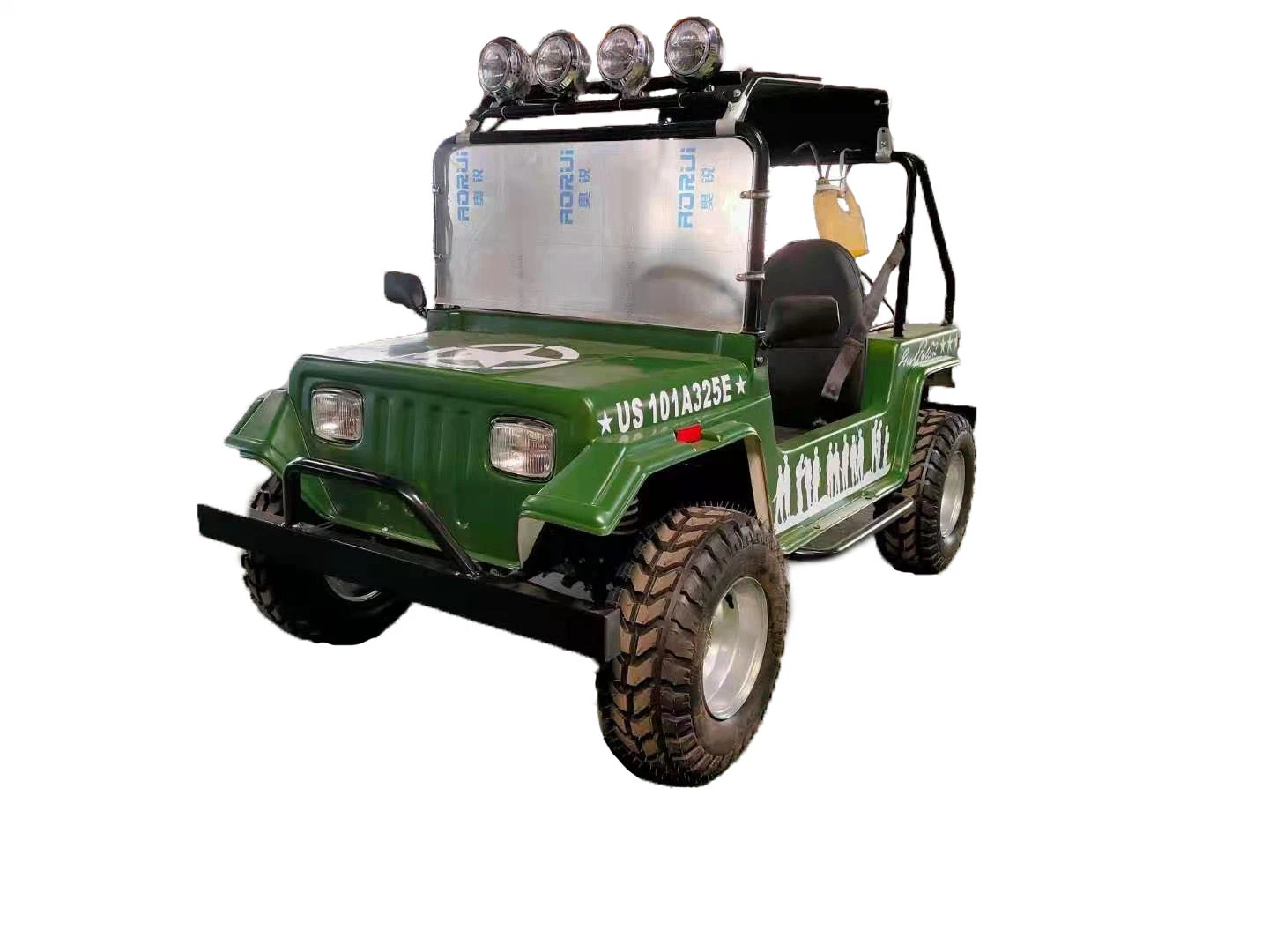 150cc Fully-Automatic with Reverse New Jeep Gasoline off Road Golf Cart