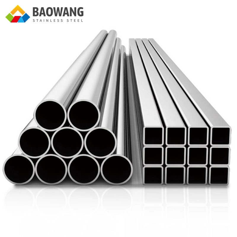 ASTM A554 5.8m Length 2 Inch Rectangular Duplex 2507 2101 Stainless Steel Tubing SGS Certified