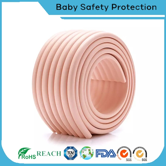 La sécurité du bébé en forme de L Protecteurs de coin en caoutchouc de la protection de rebord de meubles NBR la bande de mousse