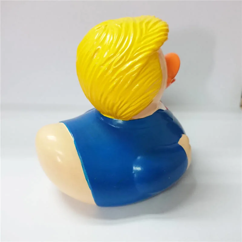 Plástico de PVC personalizadas Goma Mini Pequeño flotante bañeras de bebés de juguete Pato Amarillo